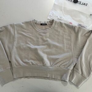 Talentless Dolman Crop Crewneck